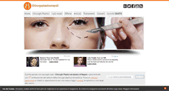 Desktop Screenshot of chirurgoplasticonapoli.com